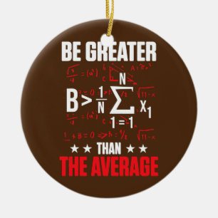 Mathematik Nerd Mathematiker Mathematiker Keramik Ornament