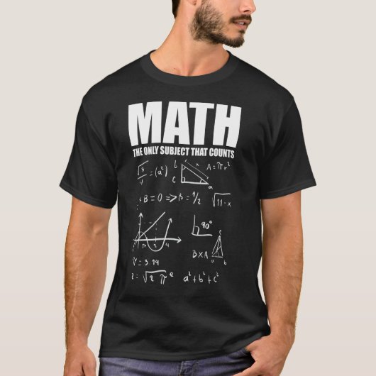 Mathematik Nerd Spaß 2 T-Shirt (Vorderseite)
