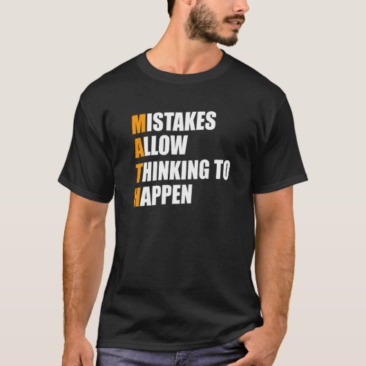 Mathematik Nerd Spaß 2 T-Shirt (Vorderseite)