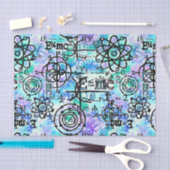Mathematik Nerdy Tissue Seidenpapier (Handwerk)
