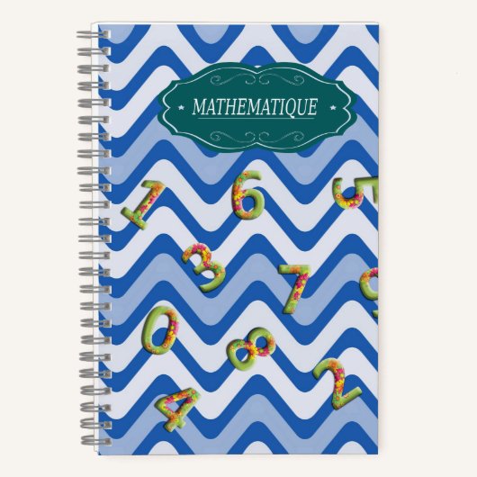 Mathematik-Notebook Notizblock (Vorderseite)