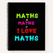 Mathematik notizblock (Vorderseite)