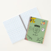 Mathematik-Notizbuch-Cover Notizblock (Innenseite)
