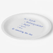 Mathematik Pappteller (Schrägansicht)