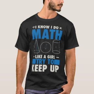 Mathematik Pferde Sport T-Shirt