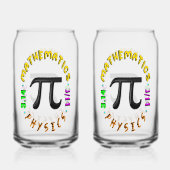 Mathematik Pi Physik Sport Dosenglas (Vorderseite)