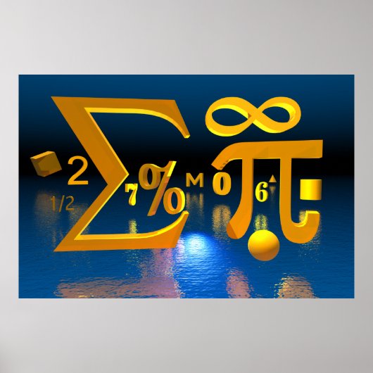Mathematik Poster (Vorne)
