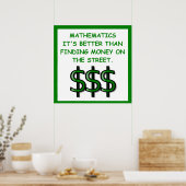 Mathematik Poster (Küche)