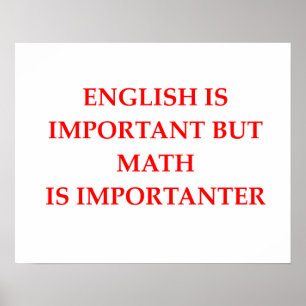 Mathematik Poster