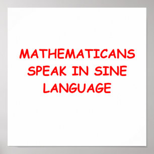 Mathematik Poster