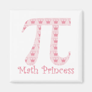 Mathematik Princess Pi Magnet