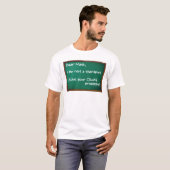 Mathematik Problems Therapist Funny Shirt (Vorne ganz)