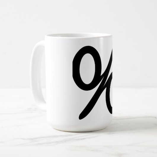 Mathematik Prozentualer Anteil der Symbol-Tasse Kaffeetasse (Vorderseite Links)