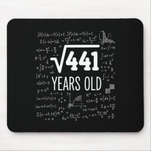 Mathematik Quadratwurzel 441 Jahre alt, clevere Ma Mousepad