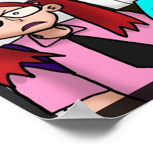 Mathematik Revolt Funny Poster (Ecke)