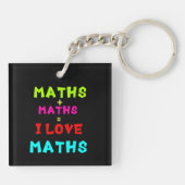 Mathematik schlüsselanhänger (Rückseite)
