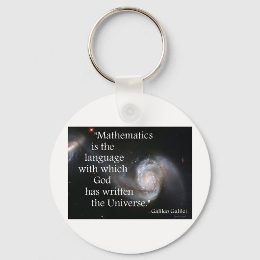 Mathematik Schlüsselanhänger (Vorderseite)