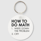 Mathematik Schlüsselanhänger (Vorderseite)