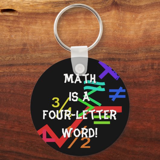 Mathematik-Schlüsselanhänger Schlüsselanhänger (Vorderseite)