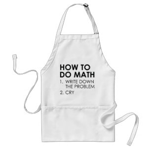 Mathematik Schürze