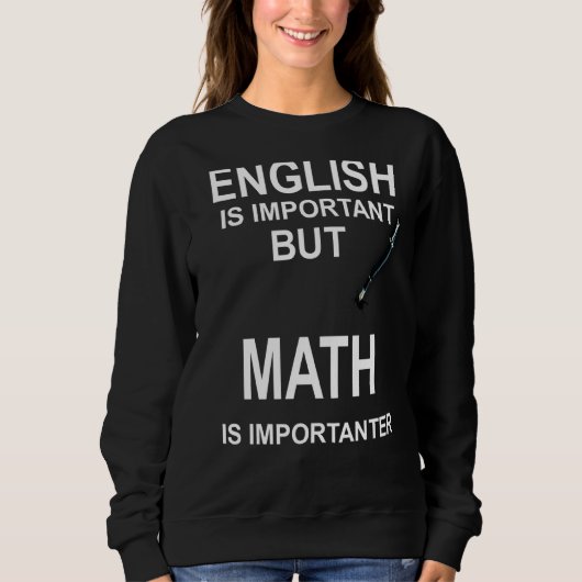 Mathematik Science Sweatshirt (Vorderseite)