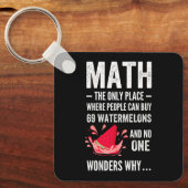 Mathematik-Spaß Schlüsselanhänger (Vorderseite)