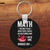 Mathematik-Spaß Schlüsselanhänger (Vorderseite)