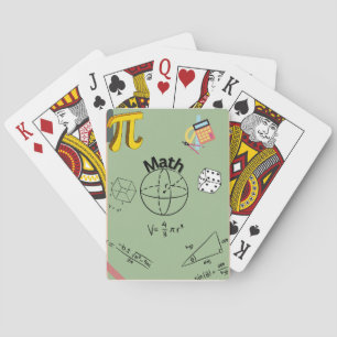 Mathematik Spielkarten