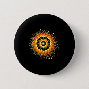 Mathematik Spirale Heilige Geometrie Fibonacci Man Button