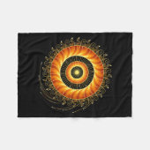 Mathematik Spirale Heilige Geometrie Fibonacci Man Fleecedecke (Vorderseite (Horizontal))