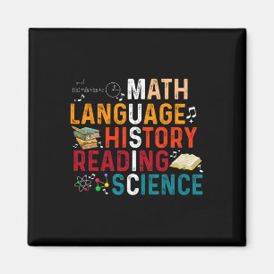 Mathematik Sprachgeschichte Lesewissenschaft Musik Magnet
