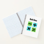 Mathematik-Symbole Notizblock (Innenseite)