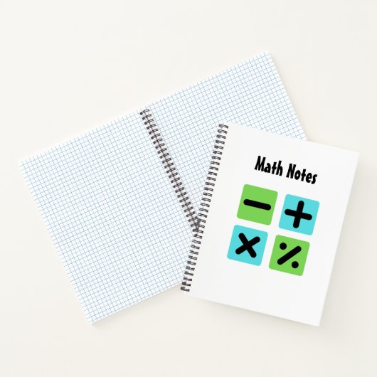 Mathematik-Symbole Notizblock (Innenseite)
