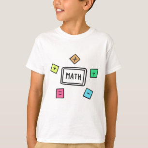 Mathematik-Symbole Schüler und Eltern T-Shirt