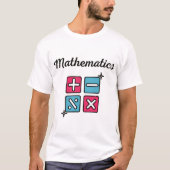 Mathematik T-Shirt (Vorderseite)