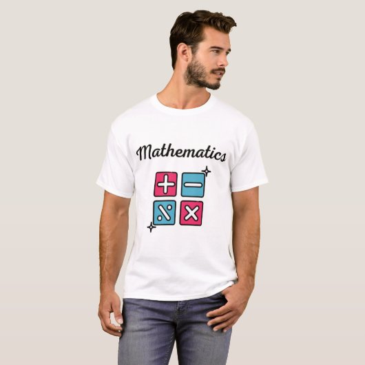 Mathematik T-Shirt (Vorne ganz)