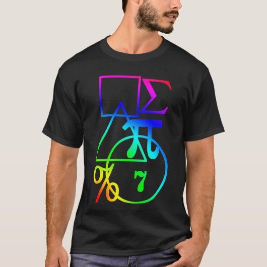 Mathematik T-Shirt (Vorderseite)