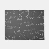 Mathematik-Tafel Fußmatte (Vorderseite)