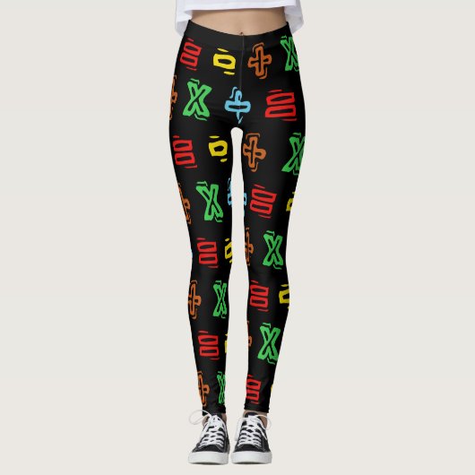 Mathematik Tour Leggings (Vorderseite)