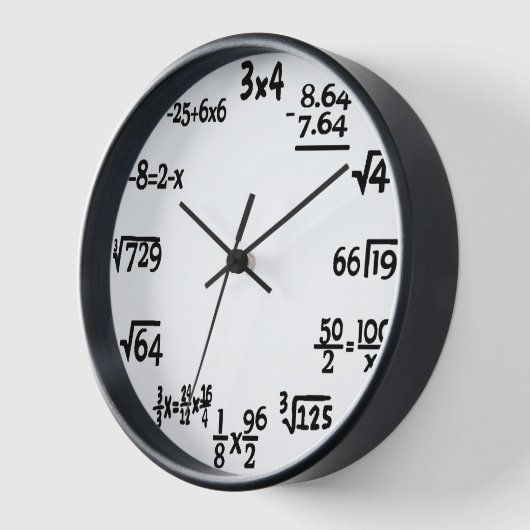 Mathematik Uhr (Winkel)