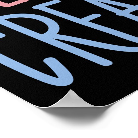 Mathematik und Eiscreme Mathematik Lehrer Gag Poster (Ecke)