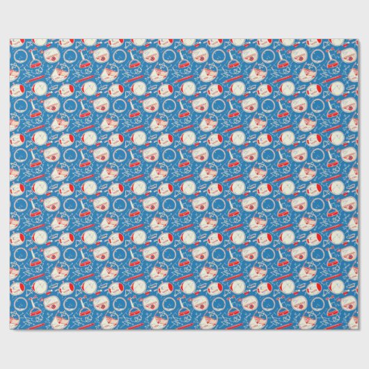 Mathematik und Symbolen Geschenkpapier (Flach)