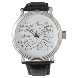 Mathematik Unit Circle Watch Armbanduhr