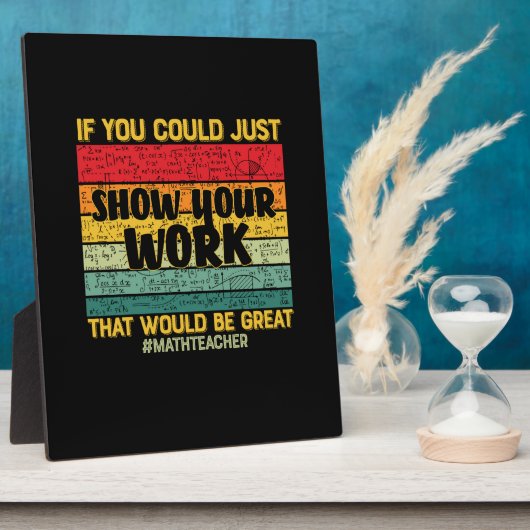 Mathematik, wenn Sie könnten Fotoplatte (Seite)