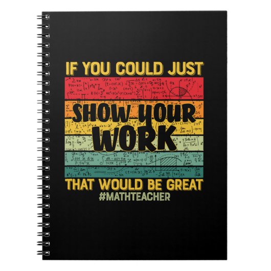 Mathematik, wenn Sie könnten Notizblock (Vorderseite)