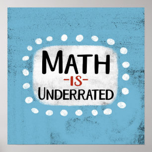 Mathematik wird als Poster Wall Art unterschätzt