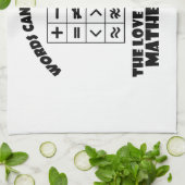 Mathematikentwürfe Küchentuch (Gefaltet)