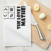 Mathematikentwürfe Küchentuch (Viertel Falte)