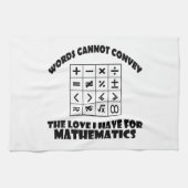 Mathematikentwürfe Küchentuch (Horizontal)