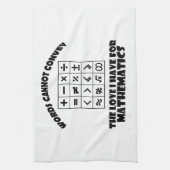 Mathematikentwürfe Küchentuch (Vertikal)